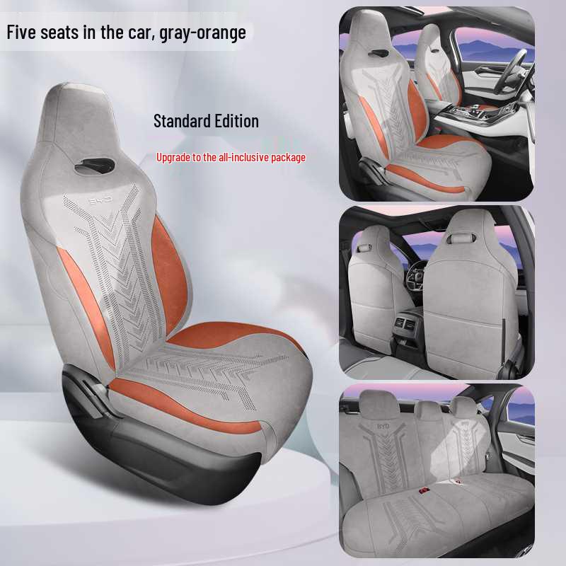 BYD Breathable, Wear-resistant Ramses Qin Plus Seat Cover for Four Seasons - EV/DMI Special Cushion.
