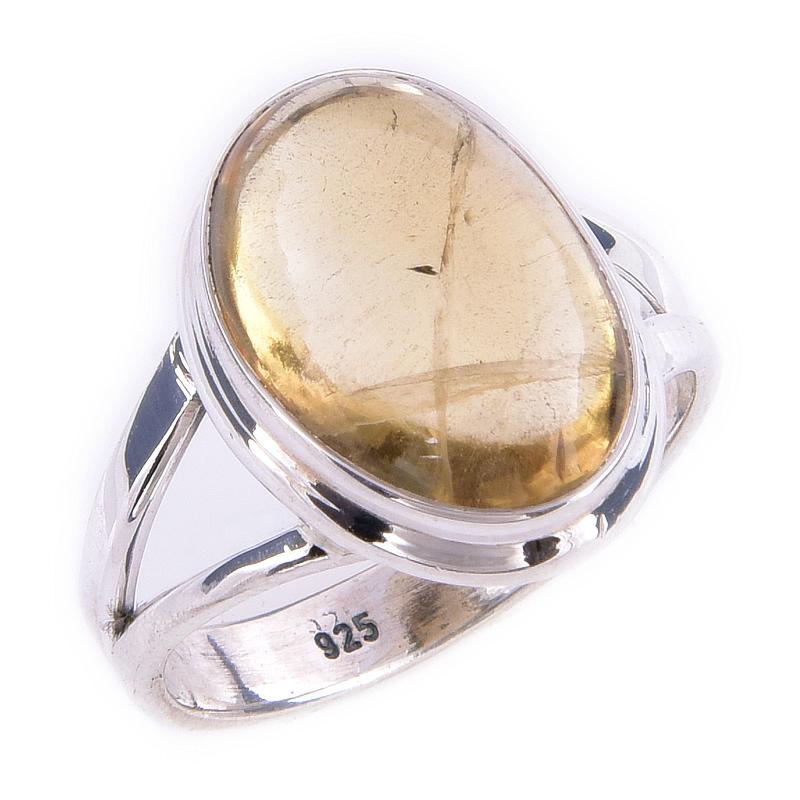 Piatră prețioasă Citrin Natural Lucrat Manual Argint Sterling Solid 925 Mărimea Inelului 7 m8o12