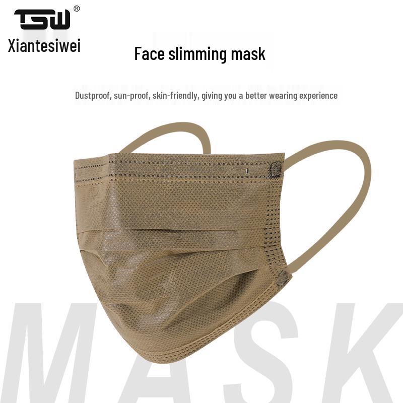 Teswei Morandi Series Women's Thick Breathable Colored Ear Loop Masks - Individually Packaged