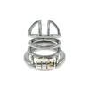 Men's Chastity Lock Stainless Steel Metal Chastity Cleaner for Going Out Wearing Penis Cage Bunching Bird Sex Toys for Adults