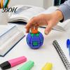 Spinning Ball Toy 3D Printed Press Spin Spiky Ball, Stress Anxiety Relief Fidget Spinner, Spinner Decompression Rotating Desk for Kids Teens