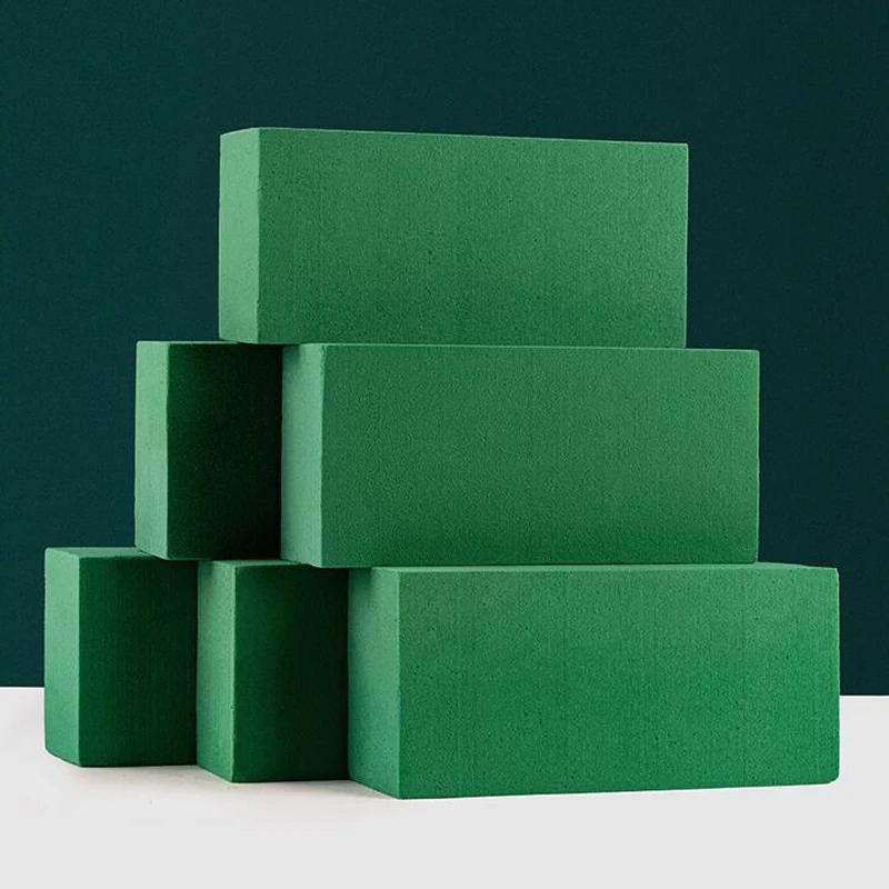 

6pcs-Floral Foam Blocks For Fresh And Artificial Flowers Arrangements Dry & Wet Foam Floral Foam Blocks For Wedding,