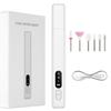 Portable Rechargeable Nail Grinder & Polisher Set - 1.8W Pen-Style Tool for Manicure & Dead Skin Removal