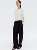 Leubieleu Cashmere Blend Round Neck Knit (Ivory)