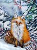 5d Diamant Malerei Neue Fuchs Winter Wohnkultur Stickerei Mosaik Tier Schnee Kreuz Stich Wand Aufkleber
