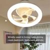E27 Socket Small Ceiling Fan Dimmable 30/40/48W LED Ceiling Fan Light Replacement Light /Ceiling Fan Living Room Study Home Use