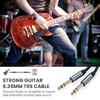 6.35mm to 6.35mm Stereo Aux Cable 6.35mm 1/4" Male to 6.35mm 1/4" Male TRS
