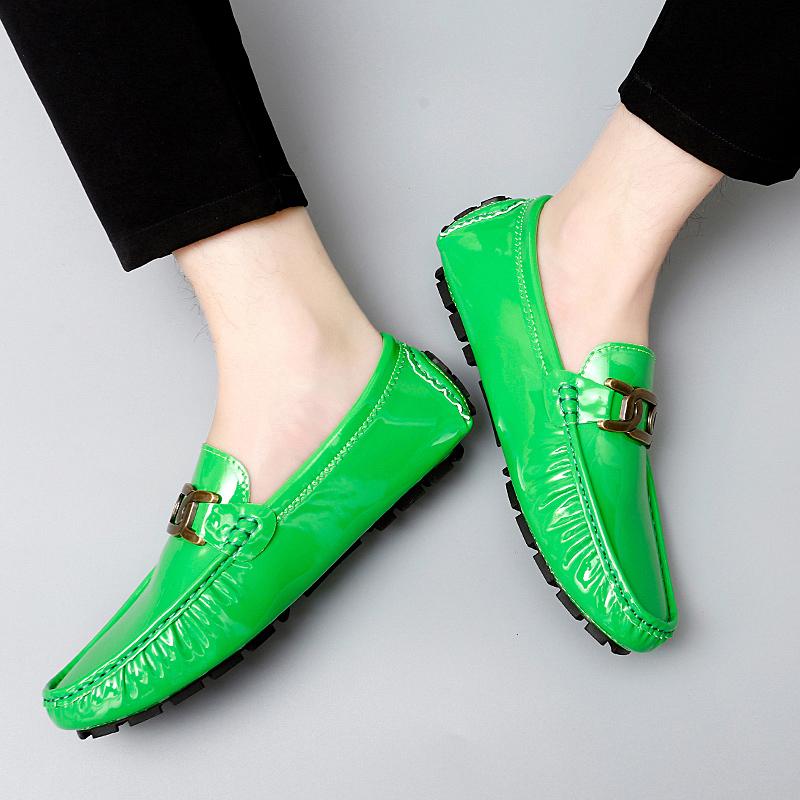 Fashion Lightweight Men's Dress Shoes All-match Leather Men Loafers Classic Men Shoes for Wedding 2024 New Mens Slip On Casual Shoes