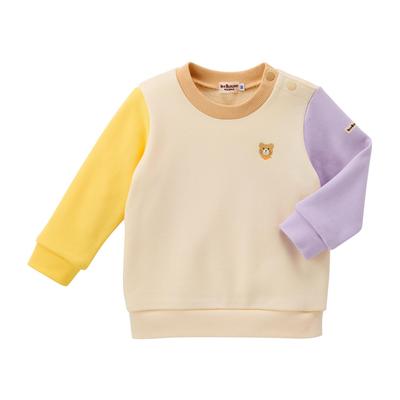 MIKIHOUSE HOT BISCUITS Sweatshirt für Jungen und Mädchen, Baby, Kinder, 80cm, Elfenbein, 70-5602-688