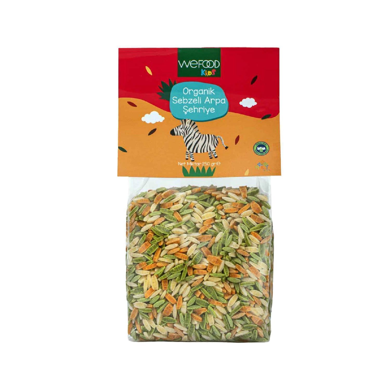 

Kids Organic Barley Noodle With Vegetables 250 Gr