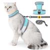 Reflective Anti-Escape Cat Harness Set with Velcro Reinforcement - Breathable Cat Leash