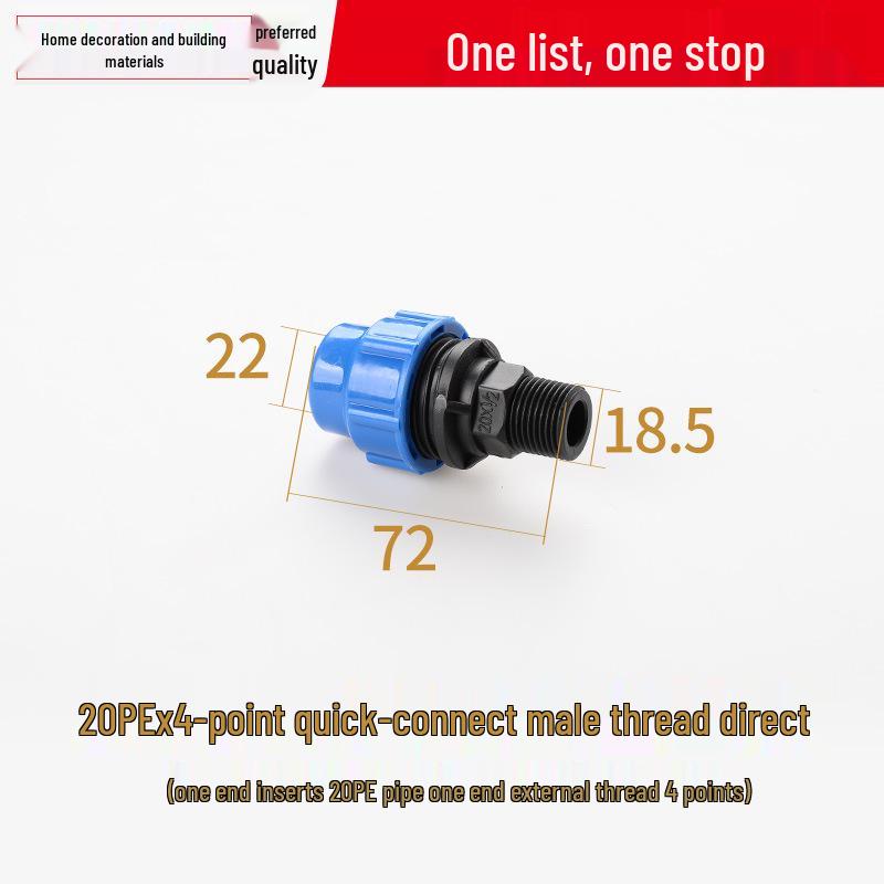 Quick-Connect Elbow for 20/25mm Plumbing: Hot-Melt Repair Joint, Water Pipe Fittings