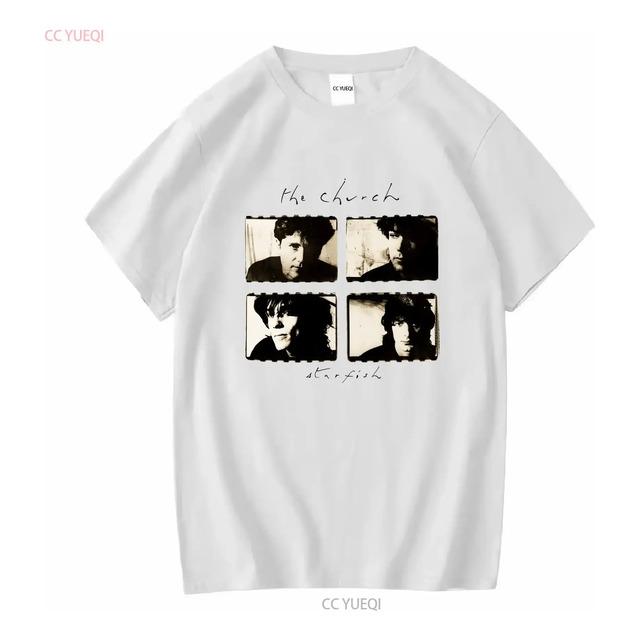Camiseta Blanca Con Foto De The Church Starfish Band L