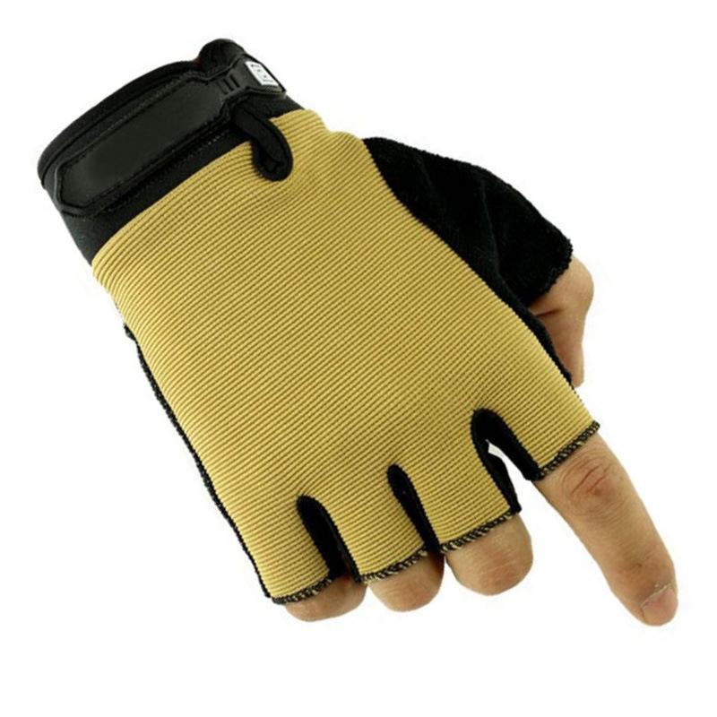 Special Forces Outdoor Training Mountaineering Anti Slip Fitness Sports Military Fan Fighting Half Finger Tactical Gloves Men Add Fleece