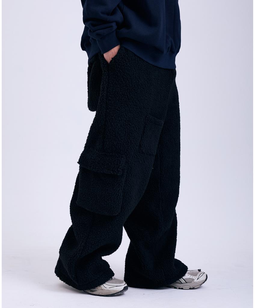 MISTER CHILD Daily 5-Pocket Fleece Pants Black
