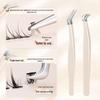 Newcomer Discount: Precision Stainless Steel Eyelash Tweezers for Extensions