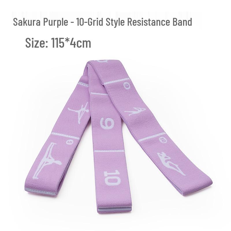 Children's Dance Stretch Band with 12 Grids - Yoga Resistance Training