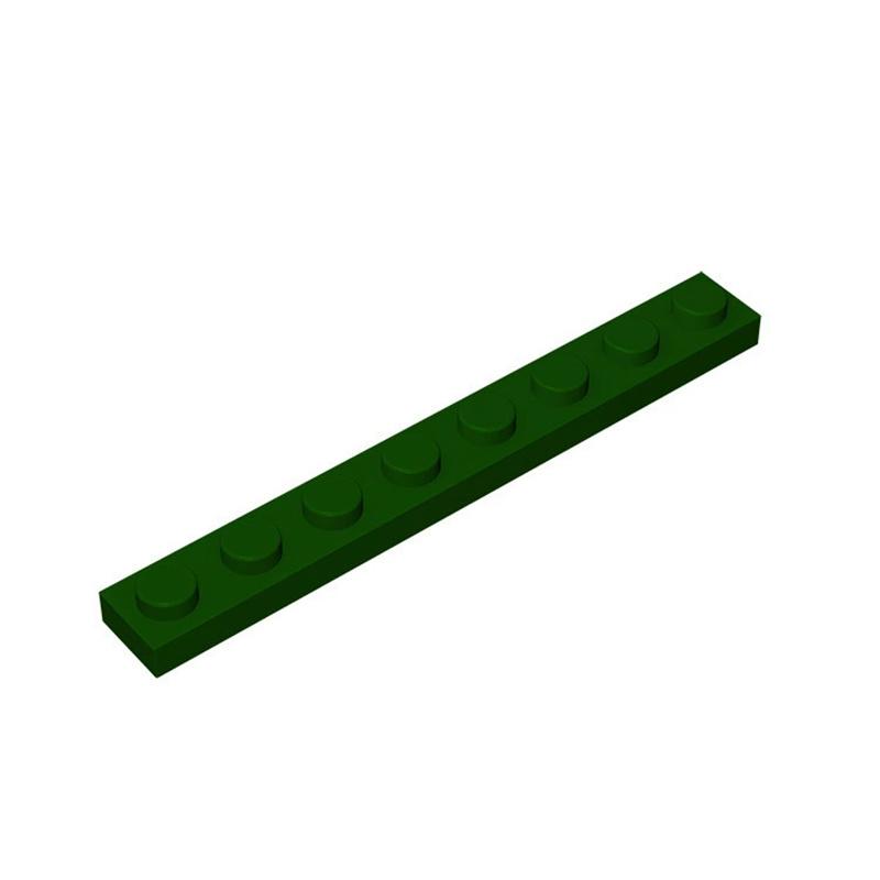 10PCS 3460 1x8 Basic Building Block Moc Loose Parts Compatible with Bricks DIY Children's Toy Assembly Gift Storage