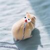 Adjustable Hamster Leash Harness with Flower Design Walking Rope For Small Animal Funny Entertainment Easy To Carry