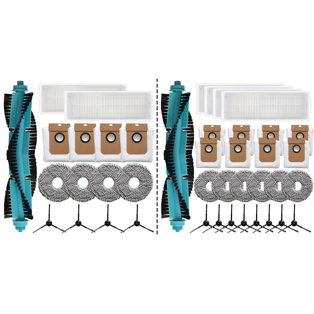 For Conga 13090 Spin Revol Home Vacuum Parts Kit Main Roller Side Brush Filter Mop Cloth Bag Replacement Accessories Set