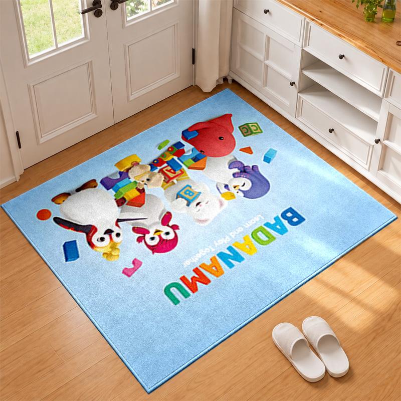 Badanamu Carpet Door Mat for Living Room or Bedroom Protective Mat Under Chair Office Decoration Christmas Gift Birthday Present