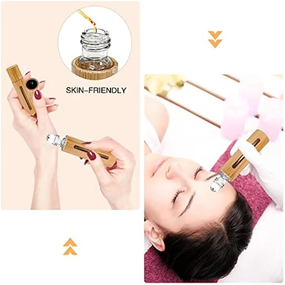 Mini Roller Bottle Refillable Bottles  for Essential Oils Perfume Sample