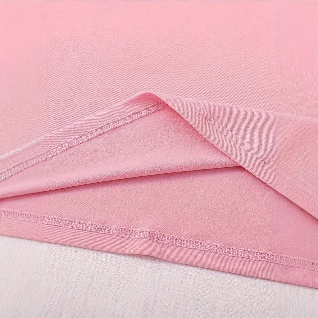 Dívčí ležérní tričko s potiskem písmen "Velká sestra" na léto, Dětské módní tričko s krátkým rukávem