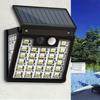 3000mah Human Body Automatic Induction Night Light Solar Charging Garden Outdoor Small Wall Lamp Lighting Waterproof Grade Street Lamp