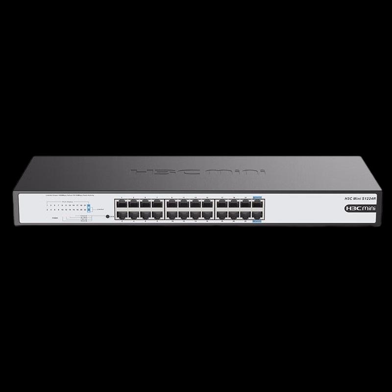 H3C S1224R Enterprise 24-Port Gigabit Rackmount Switch