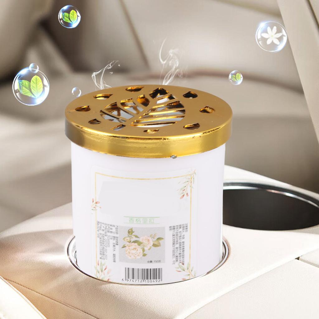 Auto Lufterfrischer Balsam Lang anhaltender Duft Geruchsbeseitigung Stressabbau Aromatherapie Balsam für Zuhause Büro Shangri‑La 9658A