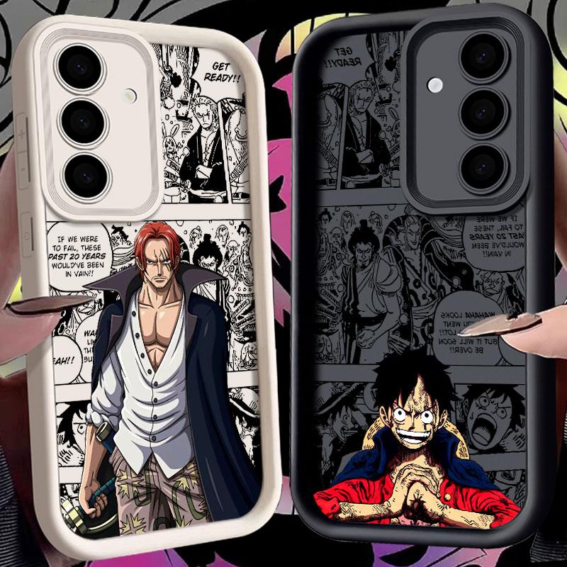 Anime O-One Pieces Shanks Phone Case For Samsung S26 S25 S24 S23 S21 S20 Ultra For Galaxy S25 S24 FE S26 Plus Soft Silicon Cover