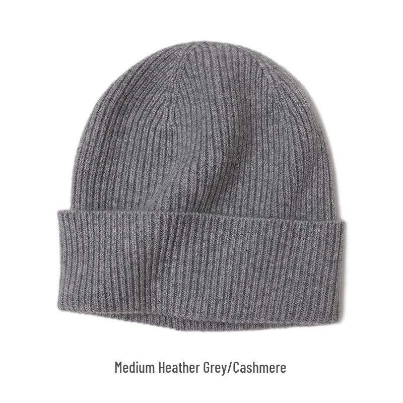 Unisex Cashmere & Fleece Hat: Autumn/Winter, New Style, Thick & Warm Knit