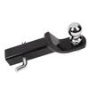 Trailer Hitch Ball Mount Steel Construction High Strength Rustproof Universal for 2in Receiver