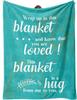 Ueedklaayy Get Well Soon Throw Hug Blanket Inspirational Gifts for Him Her Cancer Care Gift HealingAfter Surgery Gift X