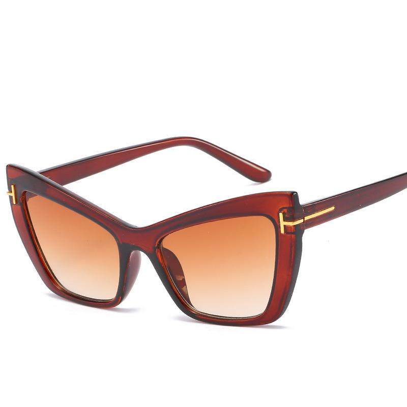 JYL TS Sunglasses 9024 Star UV European/9024 B-7610 красный