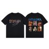 Maglietta Grafica Vintage Lavata Shakira World Tour 2026 Merch Uomo Donna Maglietta Stampata Estate Moda Casual Abbigliamento Top Alta Qualità Streetwear