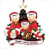 Resin Christmas Ornament DIY Xmas Hanging Charm Cute Tree Pendant  Christmas Tree