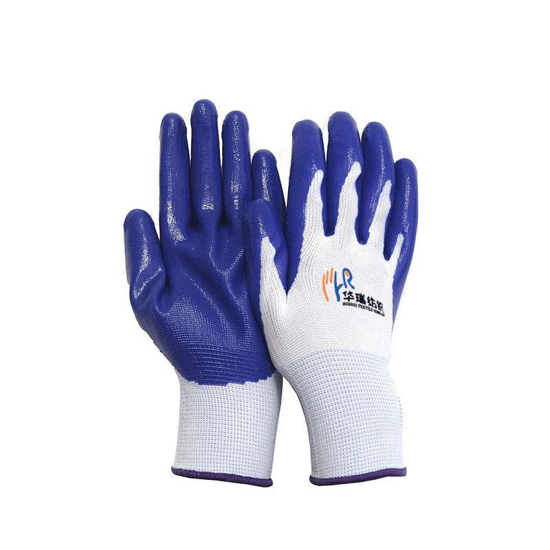 Wear-Resistant Nitrile Dipped Work Gloves