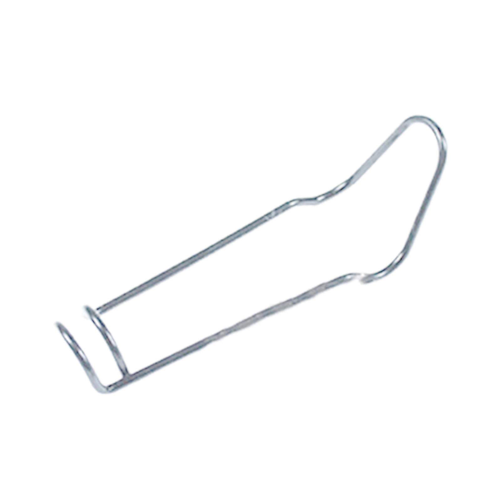 

50 шт. Кліпса для підтримки садових рослин для витких рослин Міцна Легка установка Без інструментів для зовнішнього розміщення рослин 16 срібний