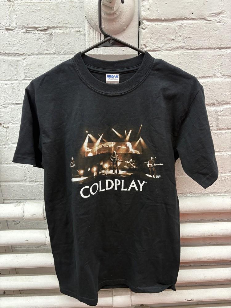 

Vintage Coldplay Shirt Mens Small Twisted Logic Tour 2006 Concert Band Tee Music Unisex T-Shirt XXXXL