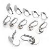 20pcs/10pcs Stainless Steel French Earrings Base Lever Back Ear Wire Hoop Open Loop Earring Hooks for Jewelry Making DIY