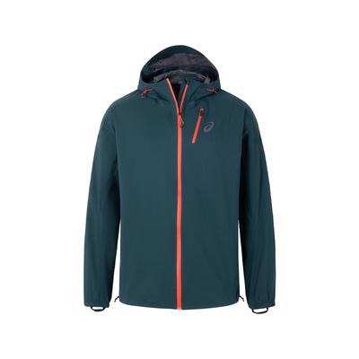 Outdoor Lifestyle Series Water-Resistant Woven Zip-Up Hooded Jacket Men Jackets Dark-Green 2011D265-300