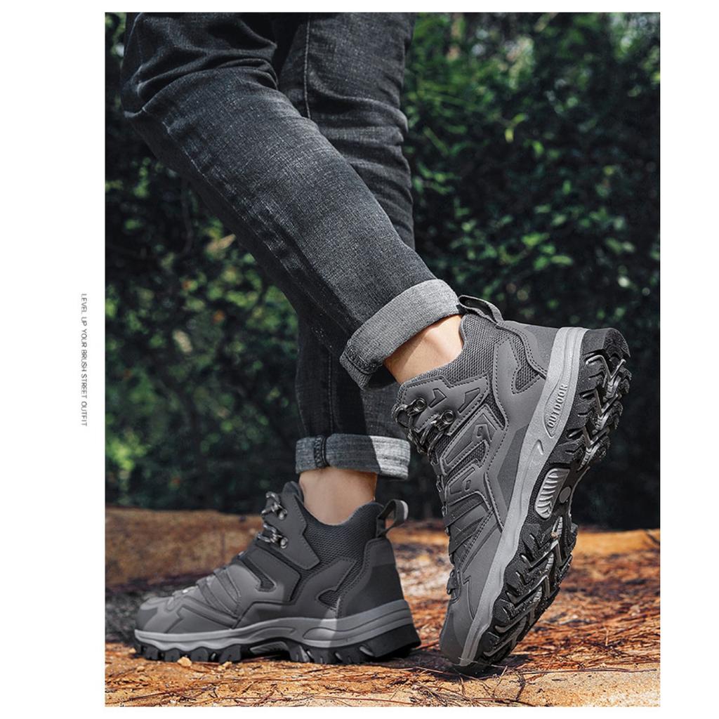 Herren atmungsaktive Wanderschuhe verschleißfeste Outdoor-Sneaker Damen rutschfeste Trekking-Camping-Schuhe Klettersport-Schuhe