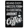 [SQ-DGLZ]Coffee Metal Sign Vintage Metal Plaque Plate Decor For Pub Bar Wall Decor Tin Signs Retro Cafe Poster Coffee Shop