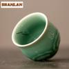 Tazza da tè pattern Nuvola Celadon Boutique Tazza da tè fatta a mano Brocca Tazza per degustazione e annusare Tazze da Chazhan Tazze da Maestro Servizi da tè Forniture