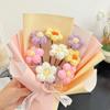 Crochet Flower Bouquet Graduation Bouquet Gifts Handmade Woven Bouquet Birthday Teacher's Day Gift Wedding Guest Gifts