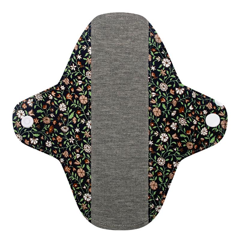 18cm Graphene Leakproof Washable Cotton Panty Liners for Women