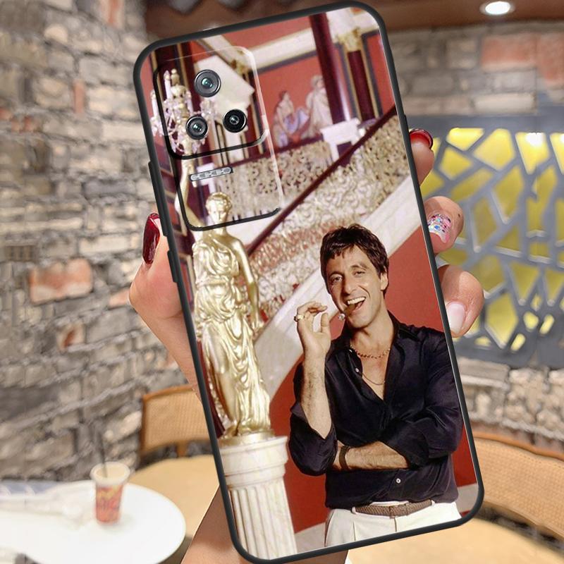 Scarface Tony Montana Case For Xiaomi 14 Ultra 15 13 11T 12T 13T 14T Pro POCO X3 X5 X6 X7 Pro M6 F5 F6 Pro Cover