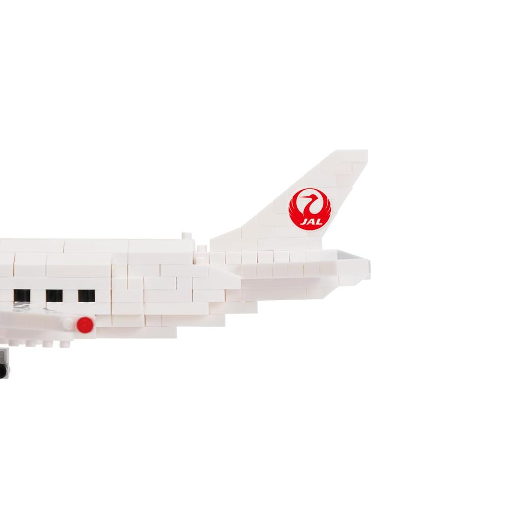 Kawada Nanoblock JAL Passenger 580 X 10 X Ages 12 and Interior Plane, Pieces, 19.5 18.5 Cm, Up, Hobby, NBM-044