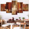 5 Delar Väggkonst Canvasmålning Abstrakt Poster Modern Vardagsrum Sovrum För Hem Dekorativ Ram Modulära Bilder